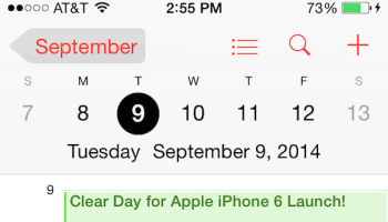 iphone 6 september 9