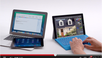microsoft surface pro 3 macbook air